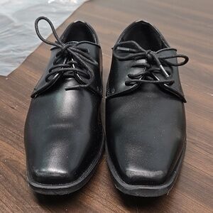 Joseph Abboud Size 5 Matte Black Dress Shoes